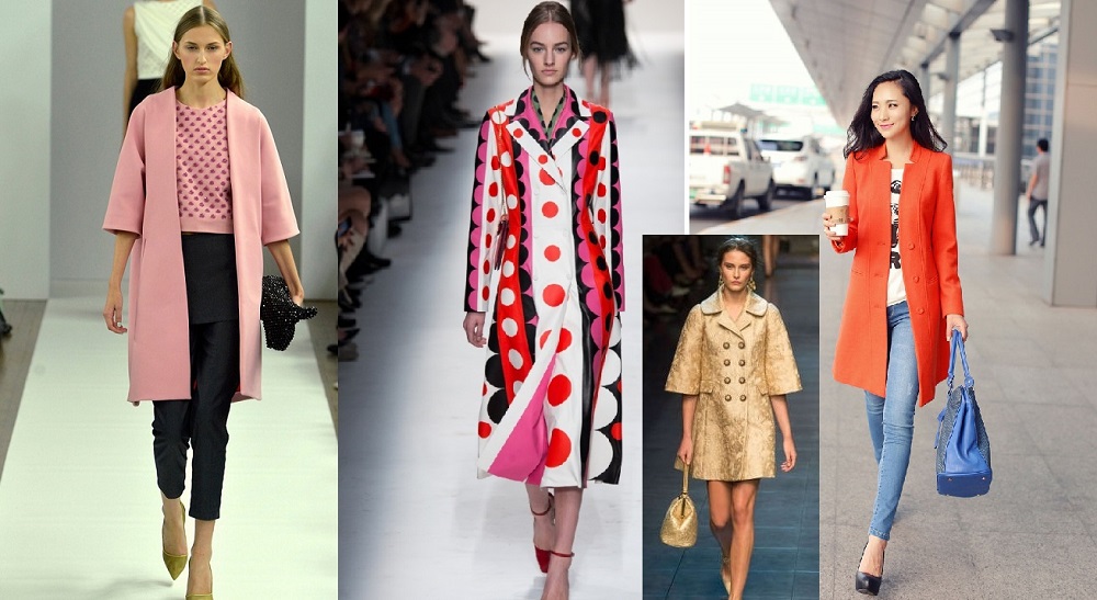 Модные цвета весенних пальто 2015