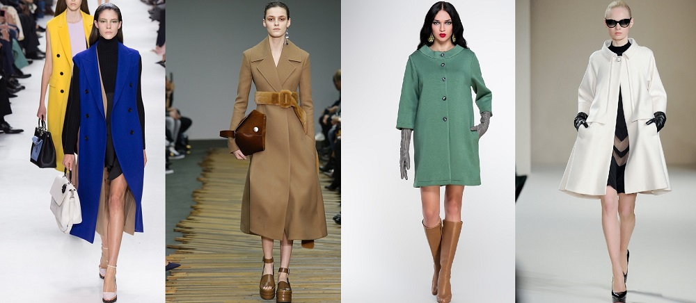 Модные фасоны пальто весна 2015