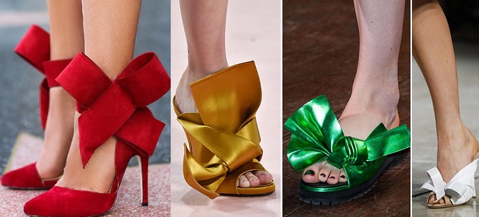 Модный декор для обуви весна 2015
